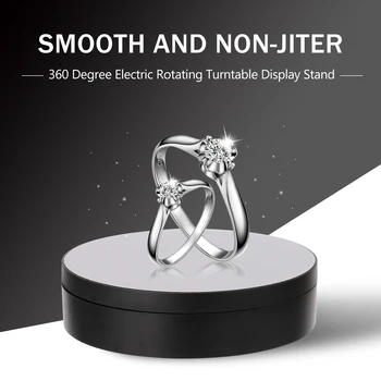 

360 Degree Electric Rotating Turntable Display Stand for Photography Video Shooting Props Jewelry Display Turntable