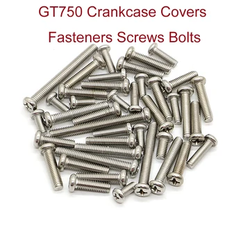

High Quality Engine Crankcase Cover Screws Bolts For Suzuki GT750 GT 750 42 Screws