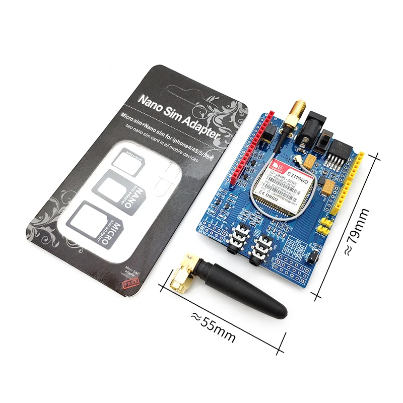 

10pcs SIM900 GPRS/GSM Shield Development Board Quad-Band Module