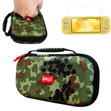 Kingd Switch Lite чехол для хранения, камуфляжный чехол для переноски, дорожная сумка, чехол для nintendo Switch Lite, мини-консоль