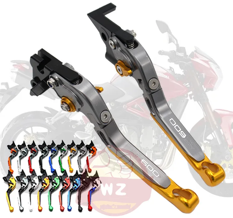 

Motorcycle Folding Extendable CNC Moto Adjustable Clutch Brake Levers For Benelli BN600 BN 600 bn600 2013-2016