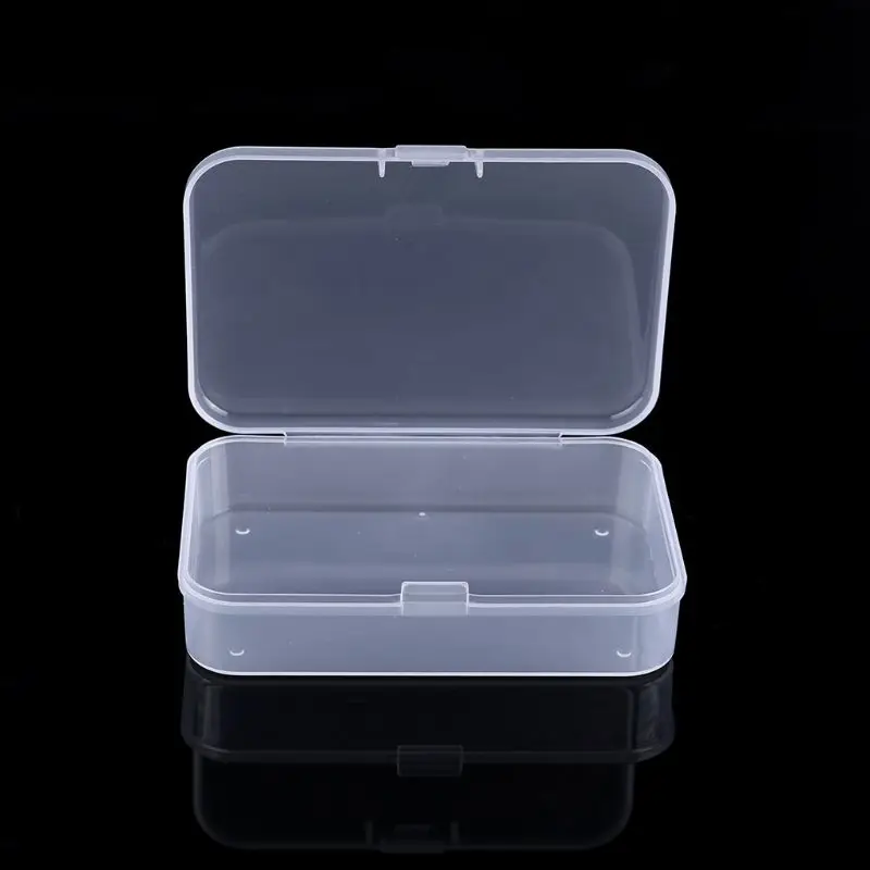 2 шт. прозрачный пластиковый контейнер для хранения и коробка|box lid|box setlid boxes |