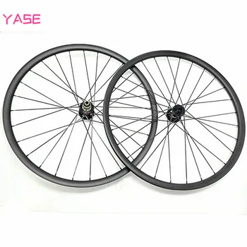 

YASE 29er carbon mtb wheelset 30x24mm tubeless aro 29 mtb asymmetry boost NOVATEC D791SB D792SB 110x15 148x12 bike disc wheels