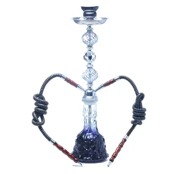 

Arab Hookah Double Tube Set Large Hookah smoking pipe glass bong for weed narguile completo chillum downstem