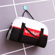 Женская спортивная сумка для фитнеса, обувь на шнурках, тренировочная сумка для плавания, переносная Дорожная сумка на короткое расстояние, дорожная сумка