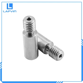

2pcs V6 dual throat 23mm 1.75mm/3mm/4.1mm with ptfe or All Metal for 3D printer Chimera extruder dual hotend J-head Heat break