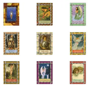 

44 Sheet Healing With The Angels Oracle Cards Tarot Deck Cards For Guidance Divination Fate Board Game Family Party Game Lovers