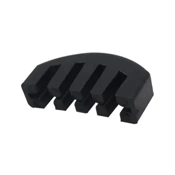 

7 Pieces Rubber Violin Practice Mute Set, Included 2 x Claw Style Mute and 4 x Round Tourte Style Mute and 1 x Violin Sticker