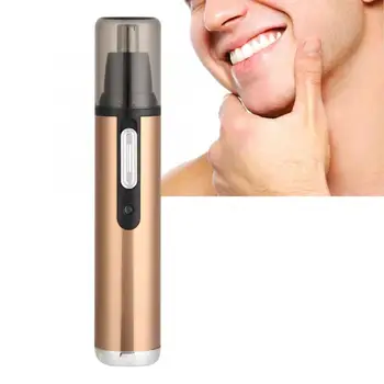 

EU Plug 220V Rechargeable Electric Nose Hair Trimmer Portable Nasal Hair Shaver Cutting Machine Hair Trimmer