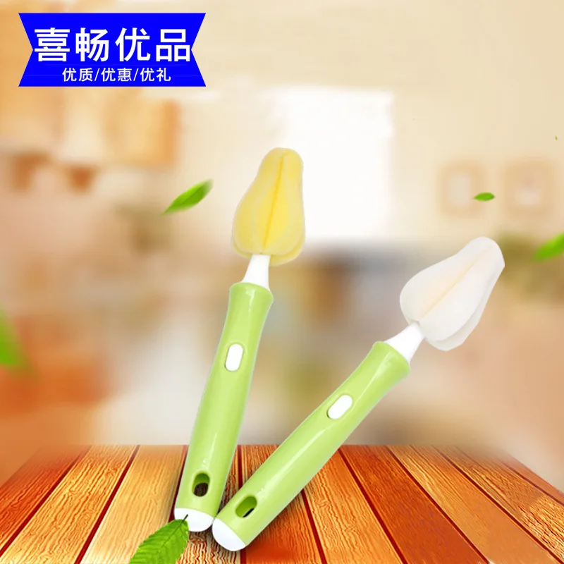 

I-CHIC HOUSE Brand Creative New Style High Quality Deconstructable Replacement Infant Sponge Nipple Brush Set Strength