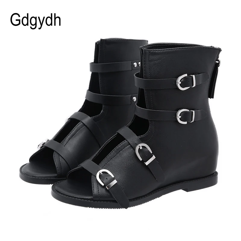 womens open toe boots