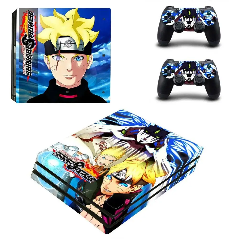 YSP4P-1536 Наруто для Boruto Shinobi Striker PS4 Pro наклейка s PS 4 Pro Виниловая наклейка для playstation 4 Pro консоль и контроллер - Цвет: YSP4P-1536