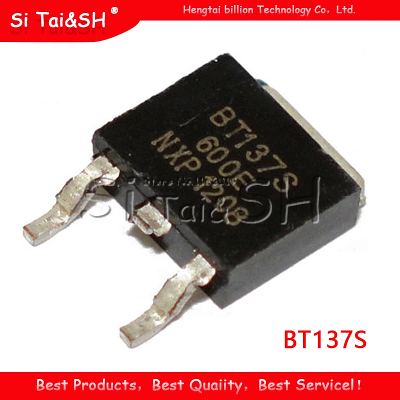 10pcs Bt137s-600e Bt137s Triac Smd To252 Package New Original ...