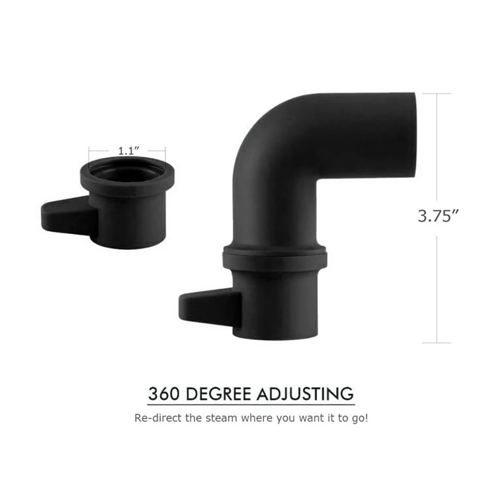 Outdoor Camping Steam Diverter Silicone Steam Release Diverter Shunt Pressure Releases Accessories 1PCS