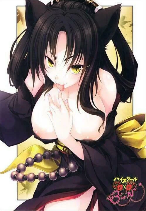 Лидер продаж школьный плакат из японского аниме DxD Kuroka с художественной печатью