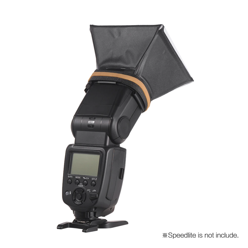 Портативный фотосъемка рассеиватель мини софтбокс комплект для Canon EOS Nikon Olympus Pentax sony Sigma DSLR Speedlite Flash