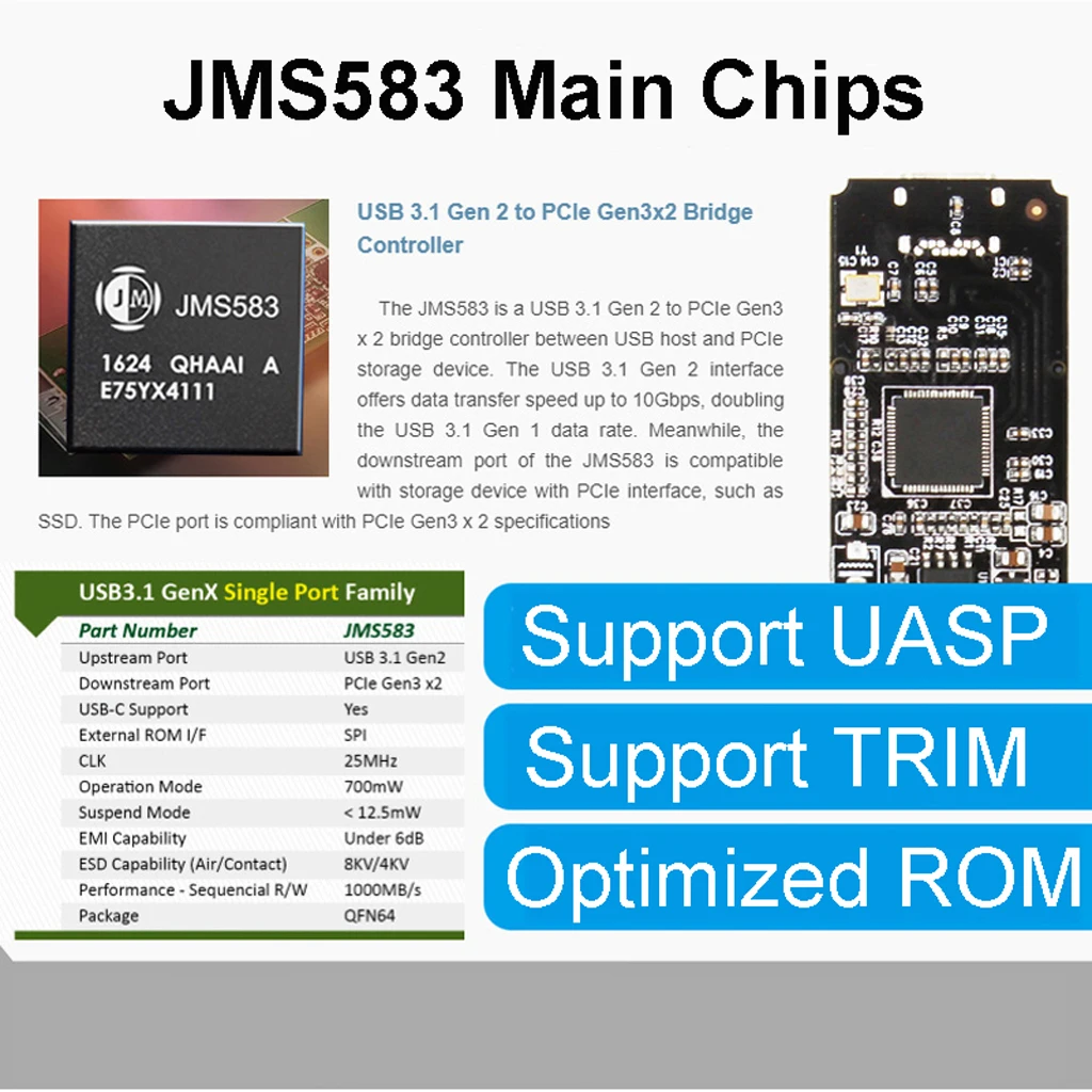 Корпус для жесткого диска USB3.1 Тип C SSD чехол/корпус/коробка/адаптер NVME M.2 SSD USB адаптер внешний жесткий диск SSD M2 корпус/Чехол M.2 для 2242 2260 2280