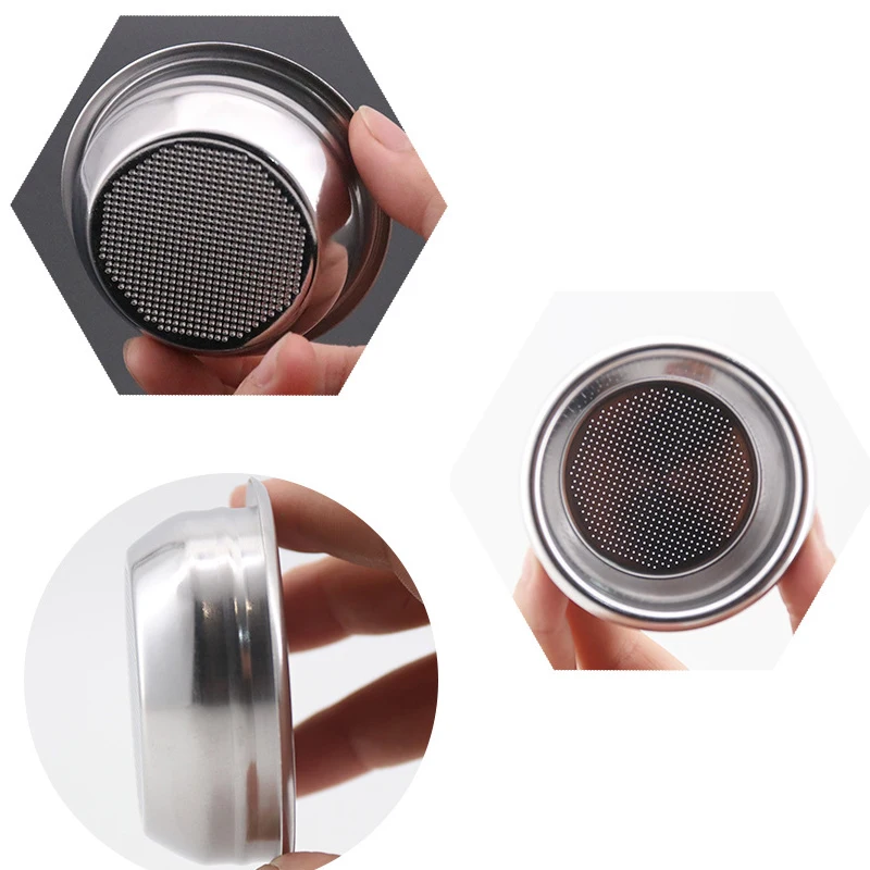 Filtre à Café En Acier Inoxydable Pour Deux Personnes, Panier-filtre Pressurisé à Double Couche De 51 Mm, Panier-filtre à Expresso Italien, Adapté Aux Machines à Café Portables | Rakuten