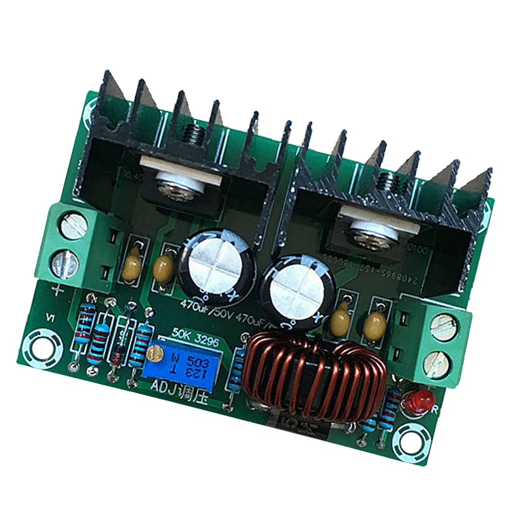 DC-DC Buck Converter, DC 4V-40V to DC 1.25V-36V Step Down Power Supply Module, High Efficiency Voltage Regulator