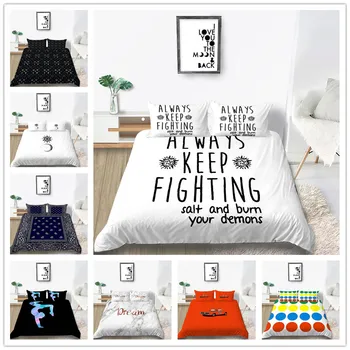

Elegant style Bedding set king Twin Queen Size with pillowcase Bedding Suit with black white color pattern of Quilt Cover Set