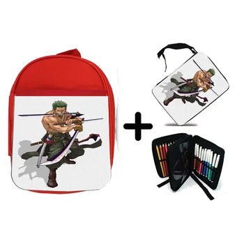 

PACK BACKPACK NETWORK AND CASE ZORO THREEFOLD KATANA PIRATE school