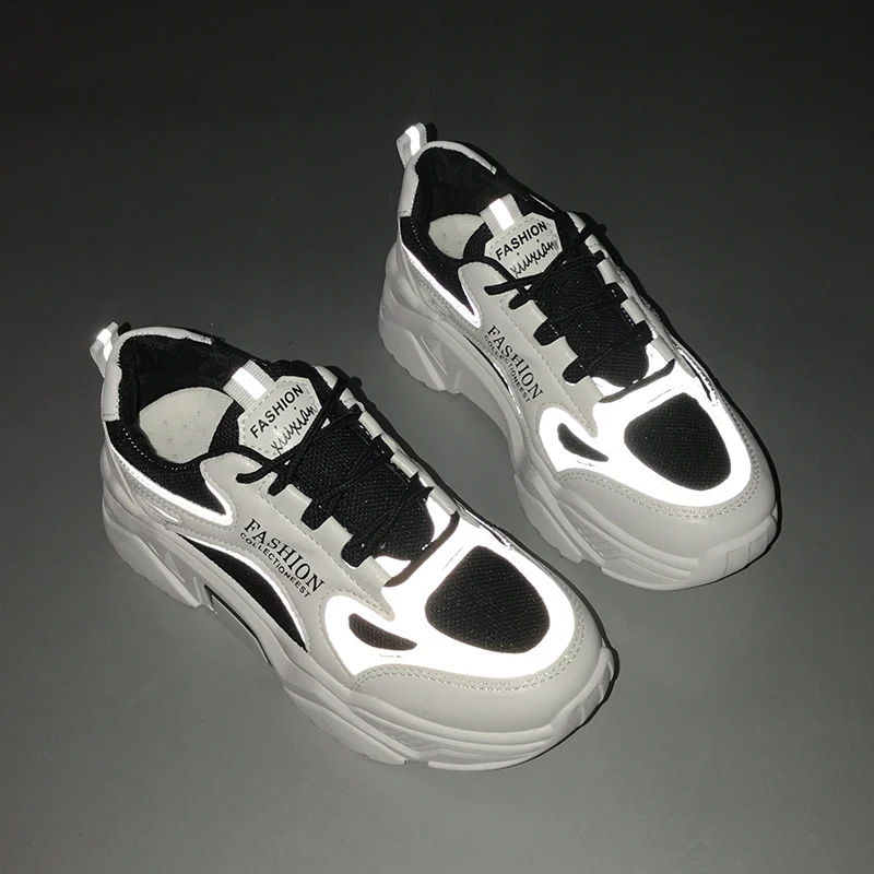 2020 Сезон весна-осень Повседневная обувь Новинка Женская дышащая Модные