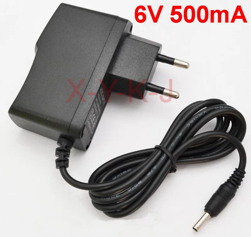 1 шт 6V 500mA EU/US/UK AU acharger для телефона Philips CD27xx CD28xx CD68xx CD18xx Питание адаптер для мобильного телефона PHILIPS SSW-1920EU-2 - Цвет: EU