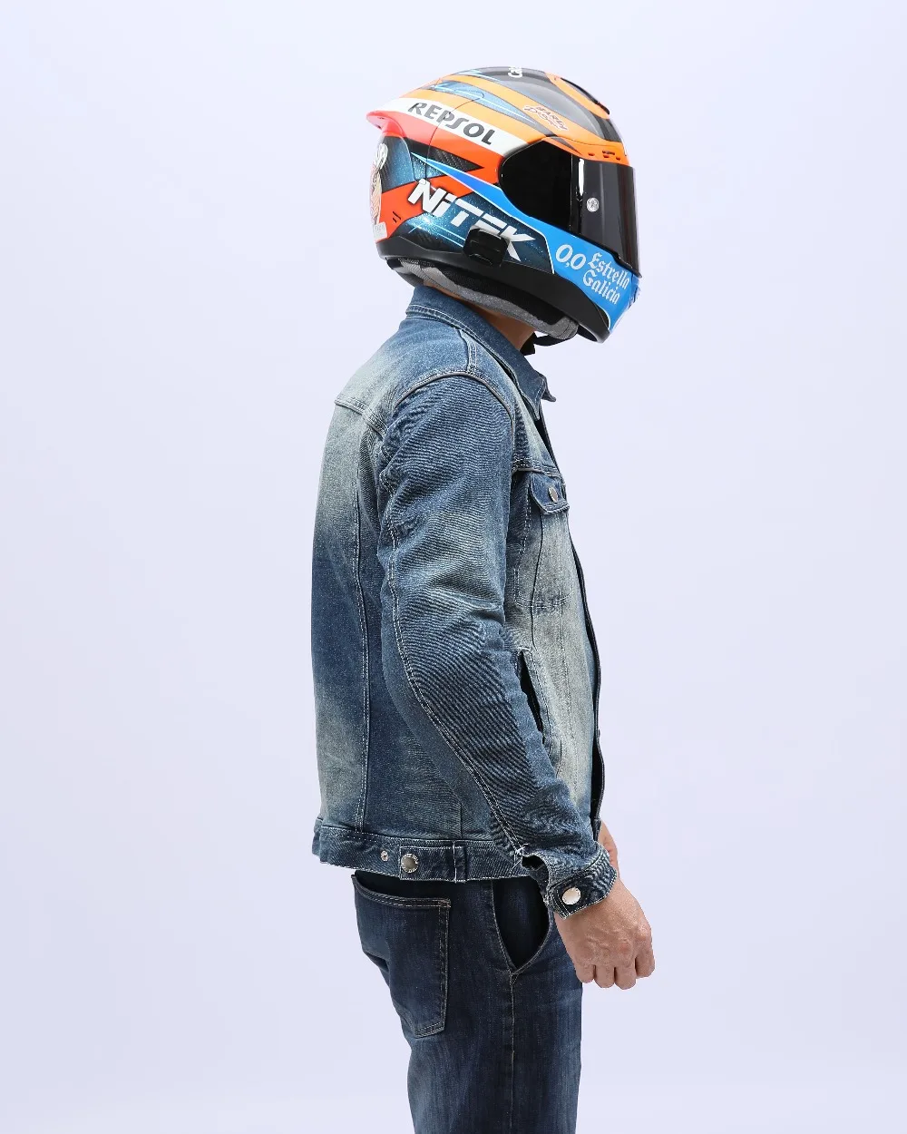 FREE YOGIN Motorcycle jeans Jacket 2