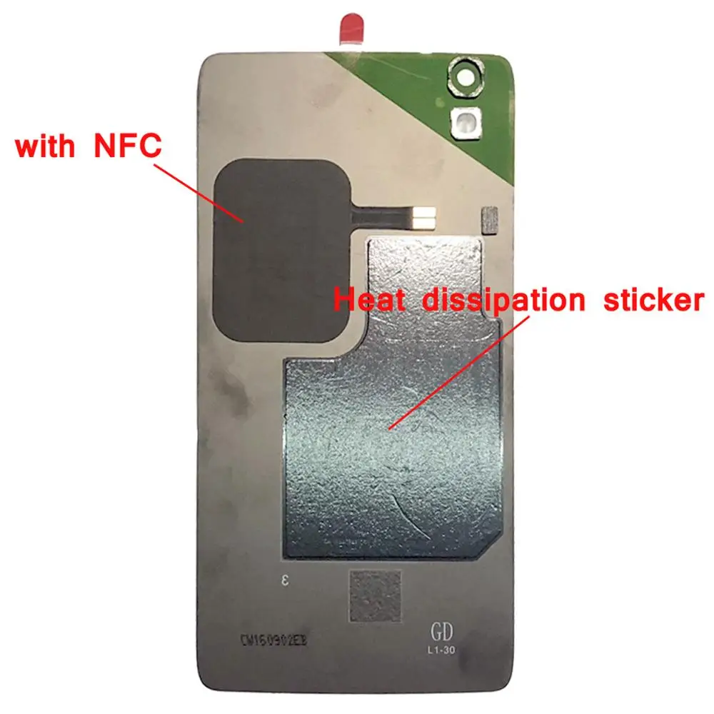 Shyueda+ NFC для Alcatel Idol 4 OT6055U 6055U 5," задняя дверь корпус крышка батареи