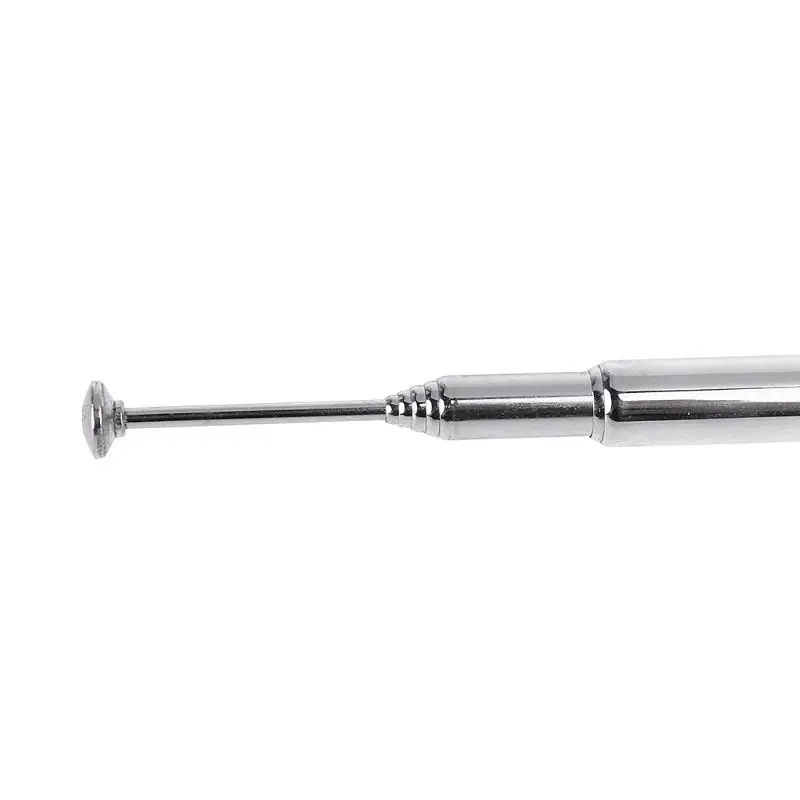 118Mhz-136MHz Whip Telescopic Antenna Replacement Part Scalable for Airband Radio Receiver Aviation SMA BNC Multiple Use