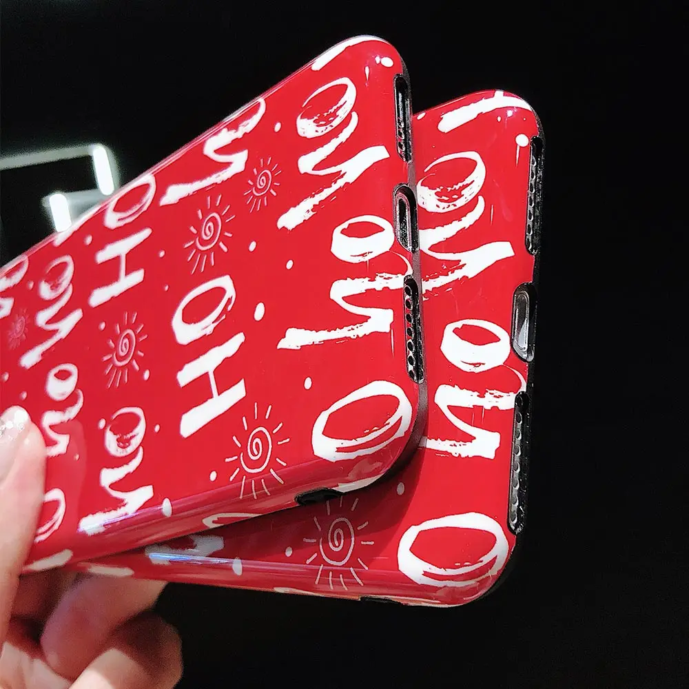  KISSCASE Blume Muster Telefon Fall Für iPhone 7Plus 8Plus Fall Capa Personalisierte Telefon Fall Fü