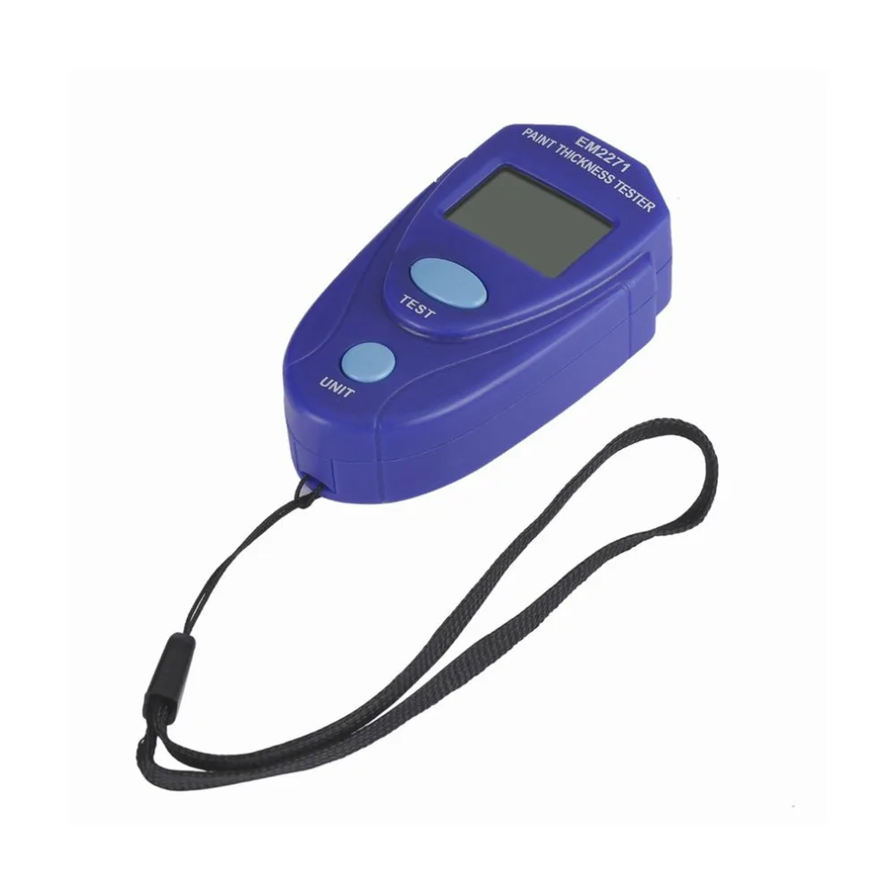 

2019 Mini thickness gauge Coating Digital Painting Thickness Meter LCD Automotive Data Hold Car Coating Thickness Tester EM2271