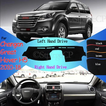 

Protective Pad Carpet Dashboard Cover Pad Sun Shade Dash Board Cover Dashmat for Great Wall Hover H5 DW Hower 2010 2011-2018