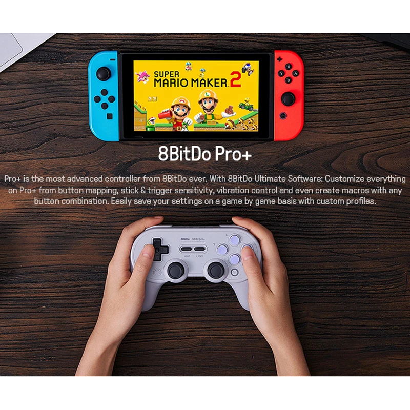 Игровой джойстик 8bitdo для nintendo Switch мобильного телефона iPhone Android ПК Игровая