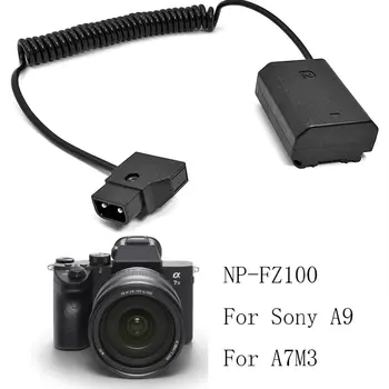 

DTAP BTap PTap to NP-FZ100 NP FZ100 Dummy Battery DC Coupler For Sony Camera Alpha 9 A9 ILCE-9 ILCE-7M3 A7RIII A7 III ILCE-7M3