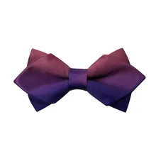 Галстук-бабочка, Высокая-класс Для мужчин Мужская жениха на свадьбу деловой, Банкетный аксессуары классический хост градиент печати О-образным вырезом с бантом подарки оптом