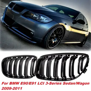 

Car Sport Grill Kidney Grilles Grill Gloss black Kidney Grille Grill For BMW 3-Series 4-Door E90/E91 Sedan/Wagon 2009 2010 2011