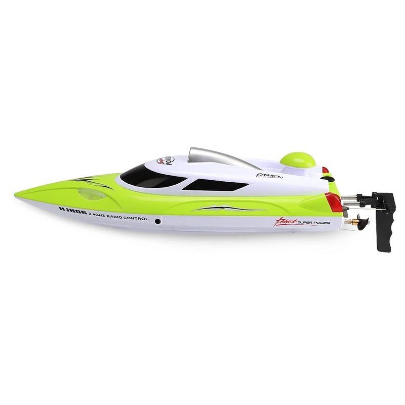 HONGXUNJIE HJ806 высокая скорость 35 км/ч 200 м Контроль расстояния Быстрая RC лодка черный
