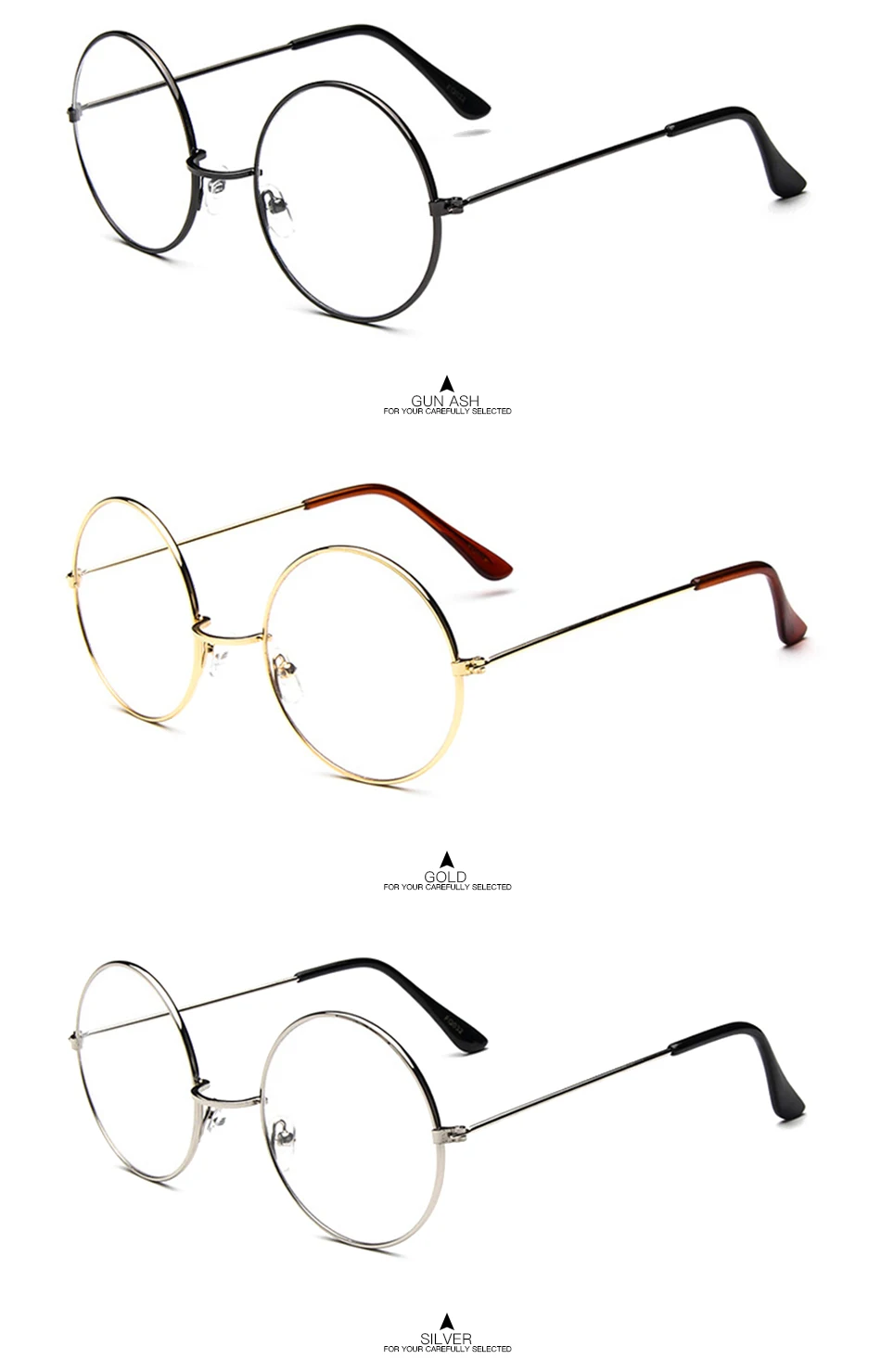 Mazatlan круглые очки Женские оправы для очков прозрачные линзы очки металлическая оправа оптические очки Женские Модные прозрачные унисекс