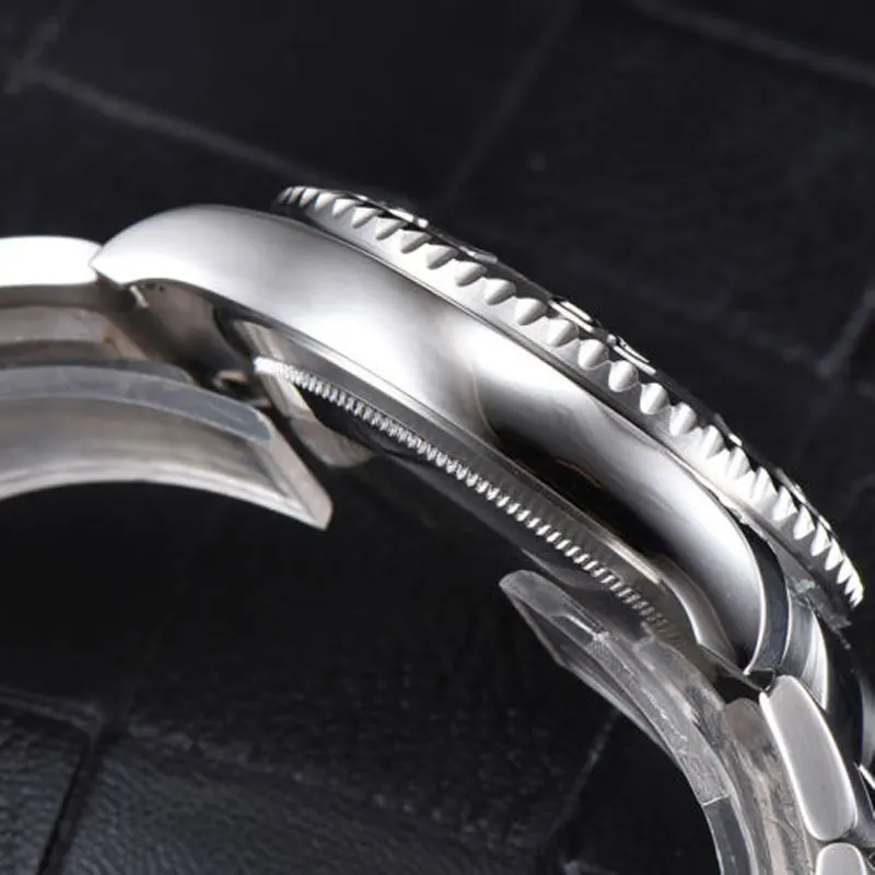 41 мм PARNIS серый синий циферблат сапфировое стекло увеличительная Дата автоматические мужские часы