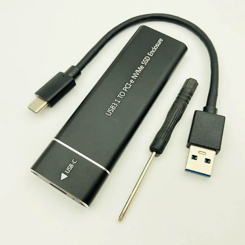 Qиндийский корпус для жесткого диска чехол для жесткого диска hd USB C адаптер Жесткий диск чехол SSD жесткий диск коробка NVME M.2 SSD USB адаптер SSD M2 Тип C коробка