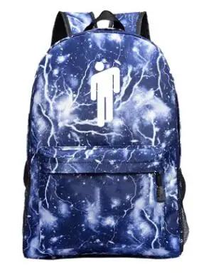 Модная нейлоновая сумка Mochila, звездное небо, Billie Eilish, рюкзаки, женские школьные сумки с глазами, сумки для ноутбука, сумки для путешествий, Подростковый рюкзак для ноутбука - Цвет: 21