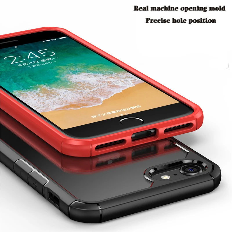 Чехол для iphone se 2020 оригинальный HD прозрачный чехол из поликарбоната 5 5s мягкий