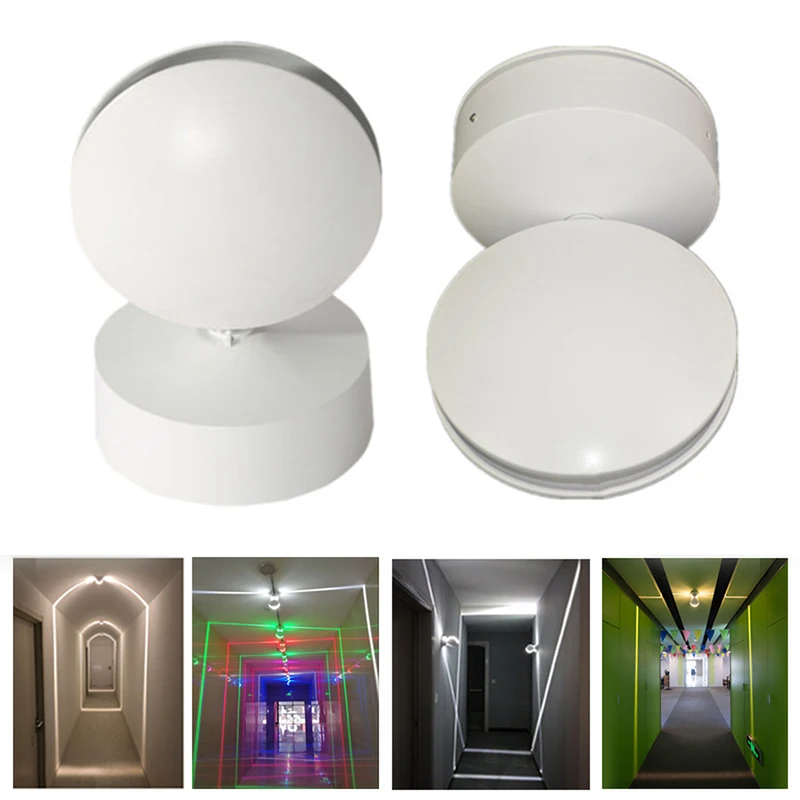 

JLAPRIRA 360 Degree Led Ceiling Light Wall Mounting Light Ip65 Led Window Lights For Balcony Bedroom Ktv Hotel Corridor Channel