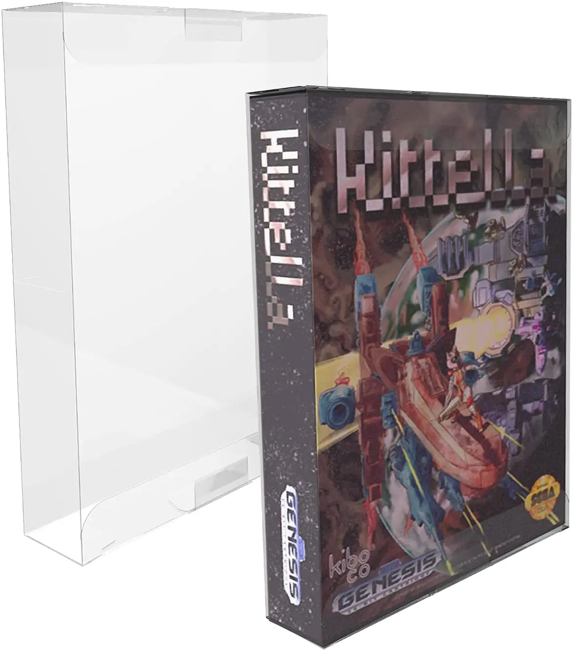 10 teile/los Premium Qualität Spiel Karte Patrone Klar Kunststoff Schutzhülle Display Box Fall Hülse für SEGA Genesis Master 32X