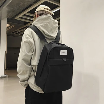 

Casual Men Backpack Large Capacity Shoulder Bag Waterproof School Bag For Teenage Boys Travel Backbag Mochilas Male Rucksack