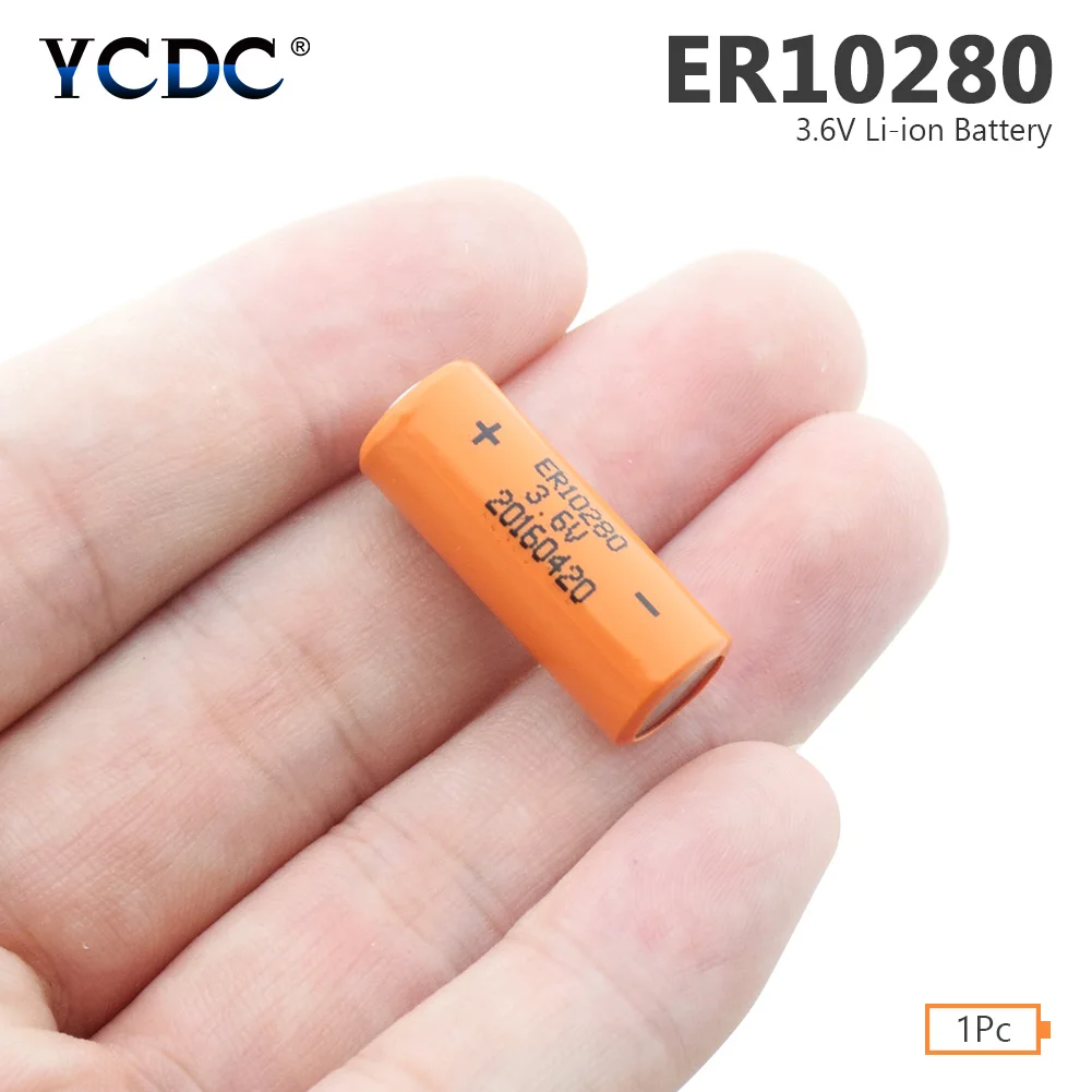YCDC ER10280 FX2NC 32BL ER10/28 3 6 V 450mAh сменная литиевая батарея 2/3AAA Размер ячейка для
