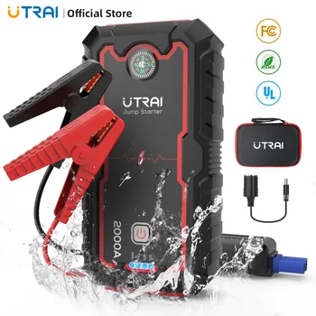 

UTRAI Jump Starter Car Booster Power Bank Battery 2000A 12V Auto Starting Device Car Starter Charger Emergency Battery Starter