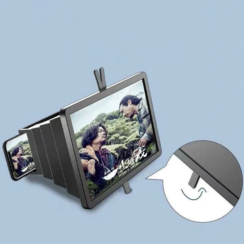 Универсальный мобильный телефон с 3d экраном HD видео усилитель увеличительное
