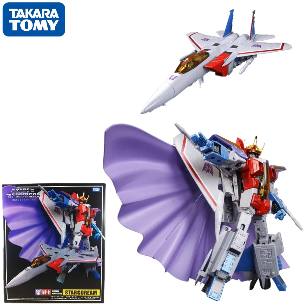 MP-11 Takara Tomy Трансформеры шедевр KO Starscream 40 см Фигурки Модели-трансформеры подарок